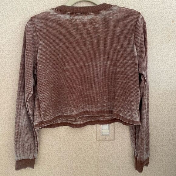 Self Esteem burn out crop top - Picture 2 of 5